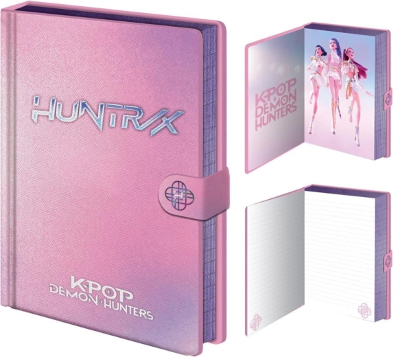 K-pop Demon Hunters A5-Notizblock mit Verschluss
