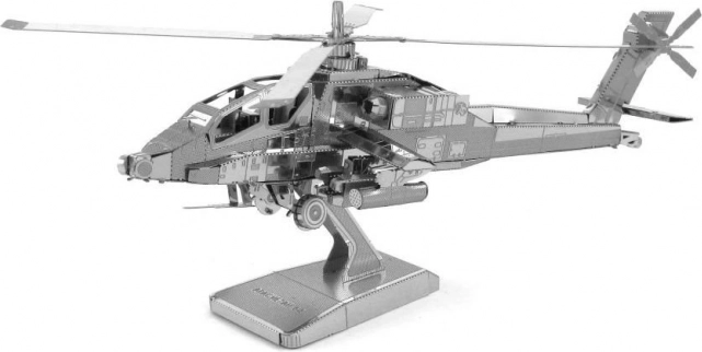Metal Earth 3D-Puzzle Hubschrauber AH-64 Apache