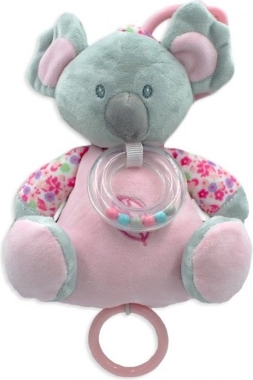 Rosa Spieluhr Koala 18 cm