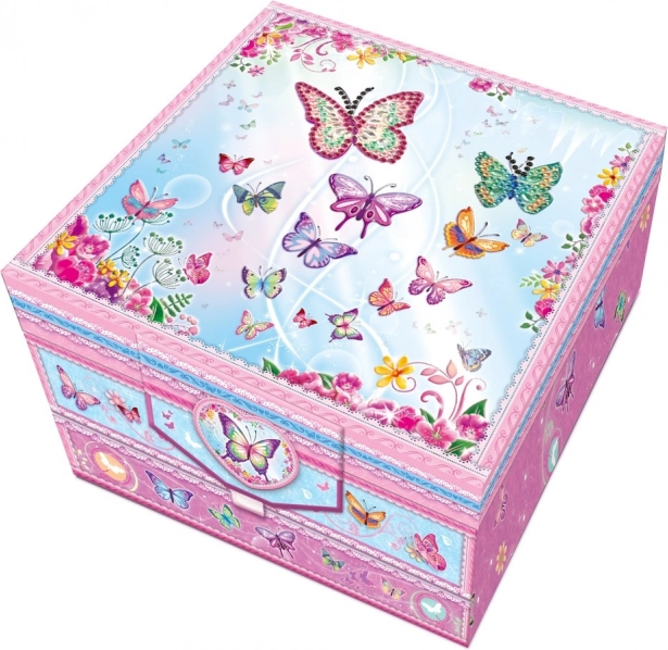 Geheimes zweiteiliges Briefpapier‑Set mit Zierfeder