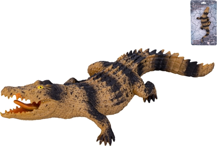 Dehnbares Krokodil 22 cm für Kinder