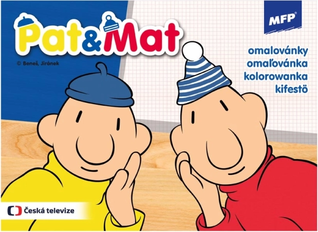 Malbuch PAT A MAT MFP, A5, 16 Seiten