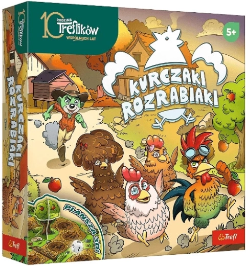 Kurczaki rozrabiaki – Familienspiel rund ums Äpfelsammeln