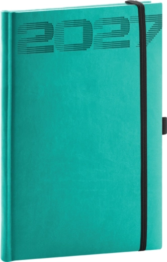 Notique Wochenkalender Aprint Top 2027 türkis 15 × 21 cm