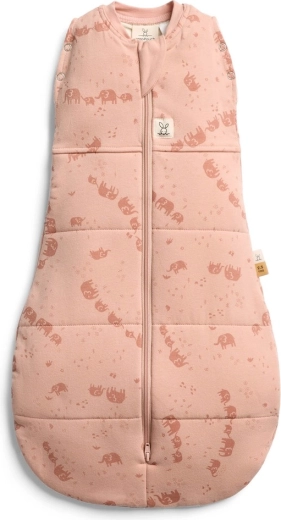 ErgoPouch Pucksack und Schlafsack 2-in-1 Cocoon Elephant Parade 2,5 TOG (0–3 M)