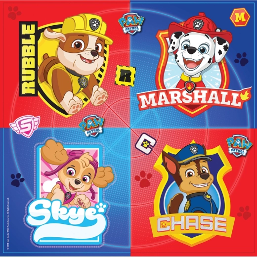 Paw Patrol Servietten 33 × 33 cm (16 Stk.)
