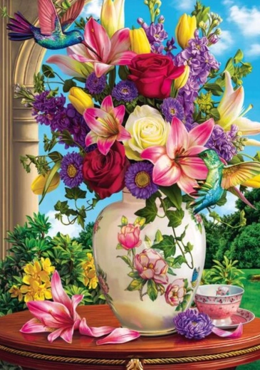 Puzzle Blumenstrauß 1000 Teile