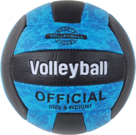 Volleyball blau‑schwarz Größe 5