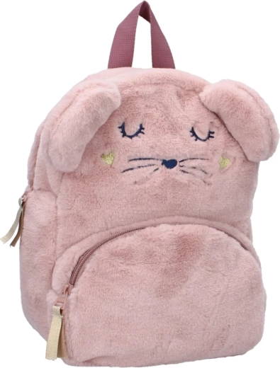 Plüsch-Kinderrucksack Prêt The Adorables rosa 27 cm