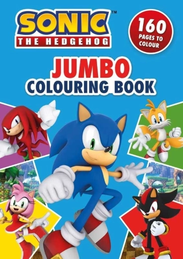 Malbuch Sonic der Igel