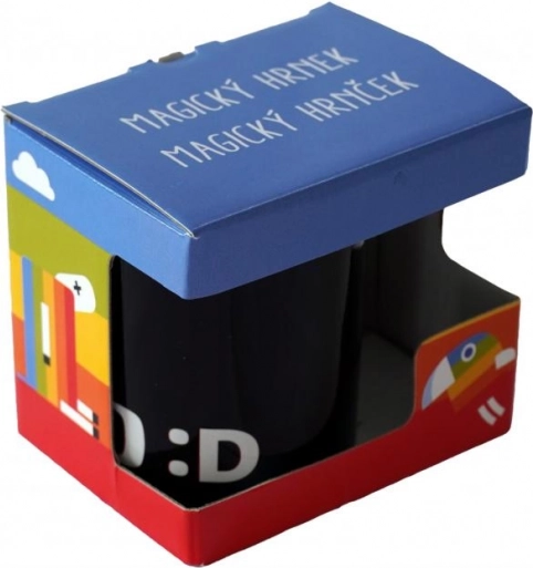 Magischer Becher Déčko – färbt sich durch Wärme