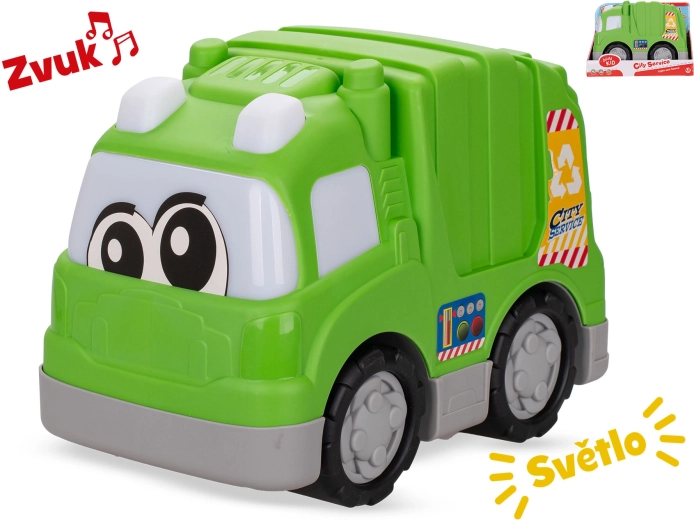 Müllabfuhr-Auto mit Licht und Sound 24,5 cm