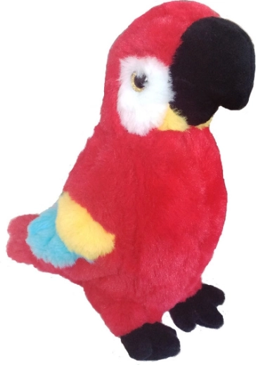 Plüsch-Arapapagei Rot 20 cm Beppe