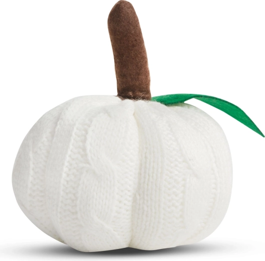 Weiße Halloween-Kürbisdekoration