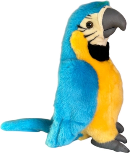 Blauer Plüschpapagei Ara 28 cm – 1 Stück