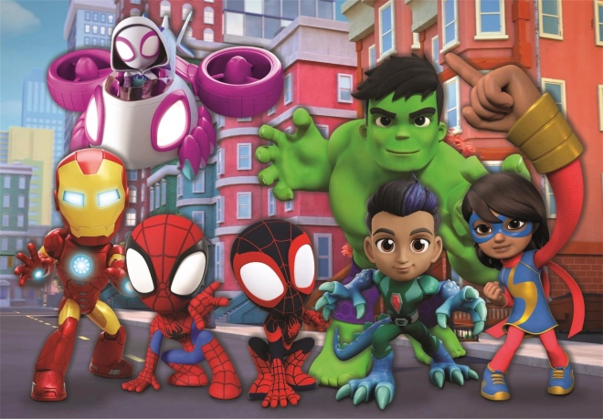 Clementoni Puzzle Spidey und seine fantastischen Freunde MAXI 24 Teile