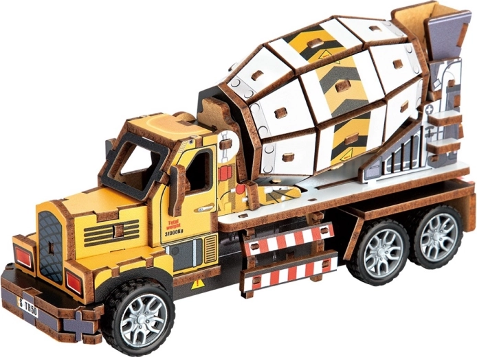 2Kids Toys 3D-Holzpuzzle Betonmischer