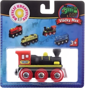 Maxim Holz-Dampflokomotive
