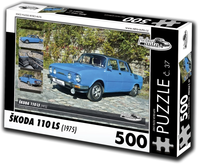 RETRO-AUTA Puzzle Škoda 110 LS 500 Teile