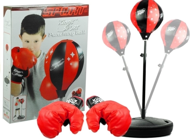 Kinder-Boxset mit Handschuhen und Ständer