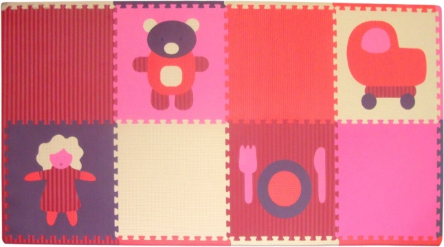 Schaumpuzzle Mädchenspielzeug mit Rändern