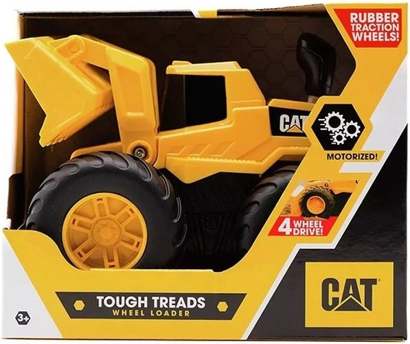 CAT Offroad-Bagger 4x4 mit Licht und Steuerhebel, 19 cm