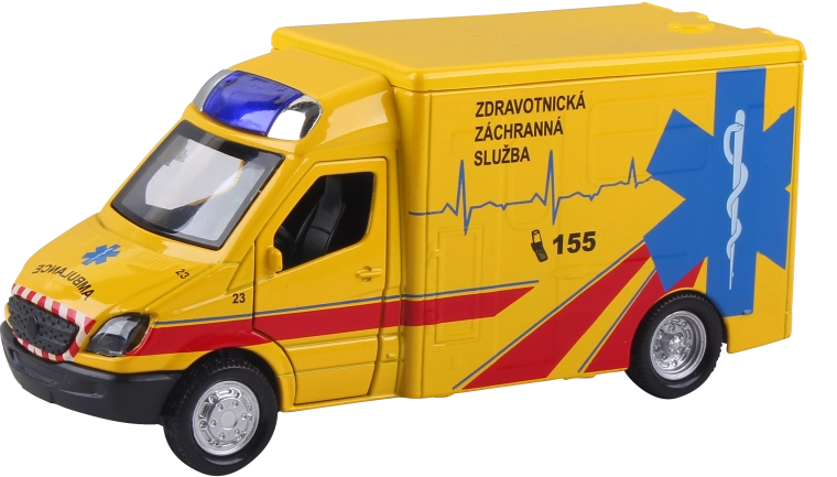 Rettungswagen ZZS Mercedes-Benz 1:36 ohne Verpackung