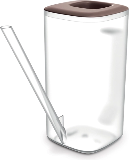 Gießkanne Tubi 1,6 l transparent/marsala