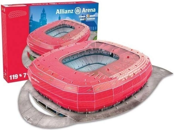 3D-Puzzle des Stadions Allianz Arena München (119 Teile)