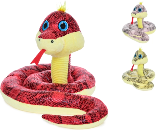 Plüschschlange 20 cm für Babys