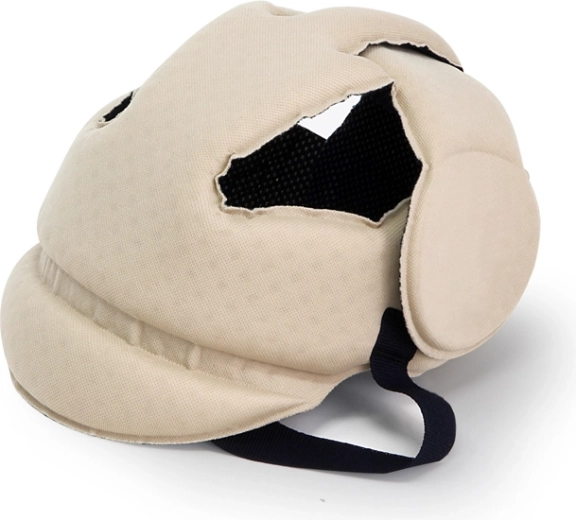 Okbaby No shock Schutz-Kinderhelm zum Krabbeln, Beige