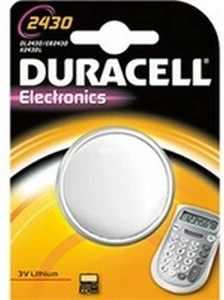 Duracell Lithium DL2430 3 V Lithium-Knopfzellenbatterie (1 Stk.)