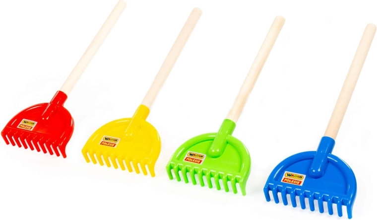 Kinderrechen mit Holzstiel – 1 Stück
