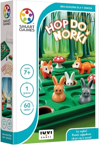 SmartGames Hop ins Kaninchenloch – logisches Reisespiel