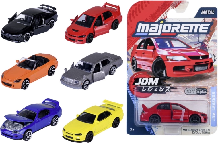 Majorette Japan Legends Premium – Metall-Spielzeugauto 1:64 (verschiedene Modelle)