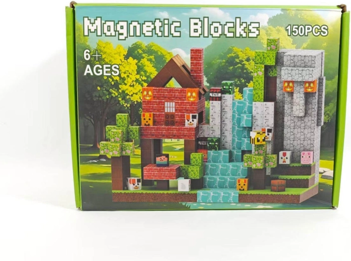 Magnetische 3D-Würfel – Set mit 150 Teilen