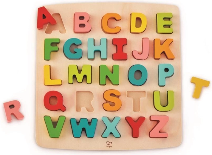 Holzpuzzle Alphabet