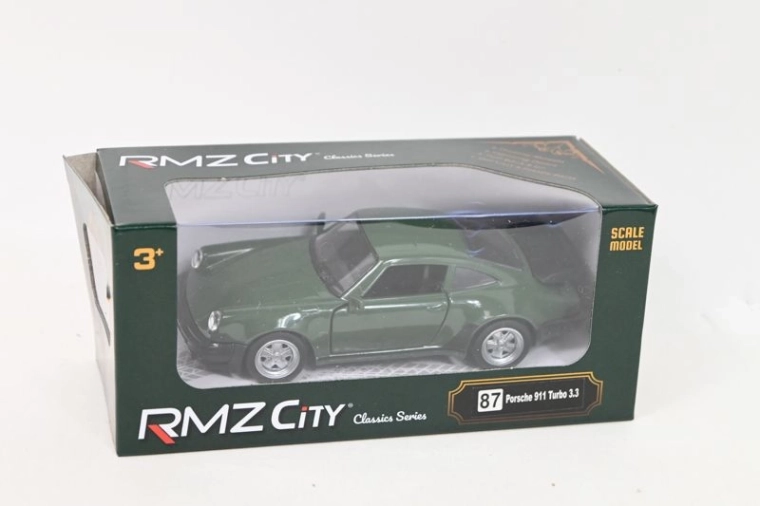 RMZ Modell Porsche 911 Turbo 3.3 1:32 dunkelgrün