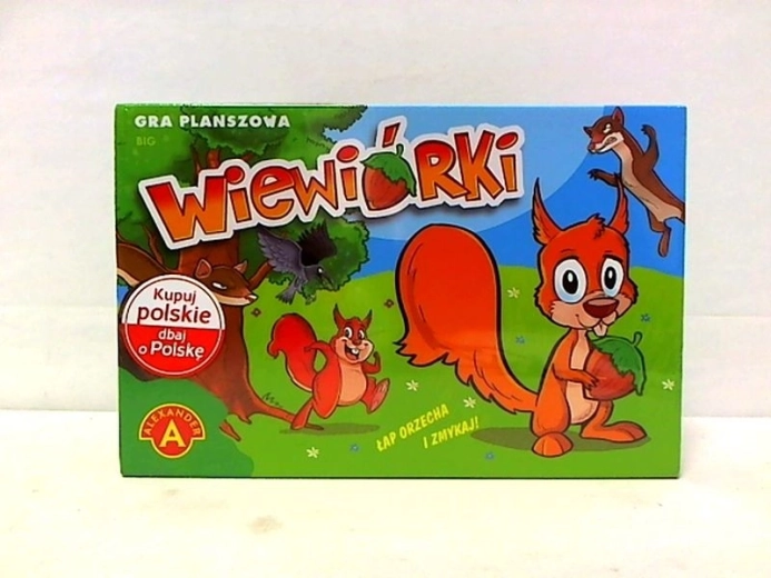 Wiewiórki – Brettspiel (große Version)