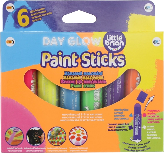 Little Brian Paint Sticks – leuchtende Farben