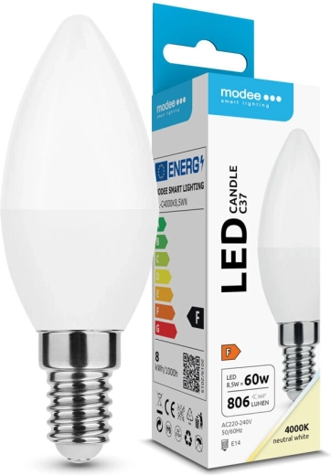 Modee LED-Kerze C37 8,5 W E14 806 lm Neutralweiß