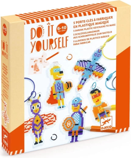 Djeco DIY Kreativset Pixel-Helden