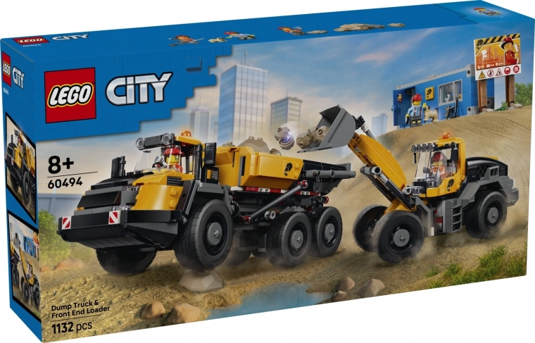 LEGO City Muldenkipper und Radlader