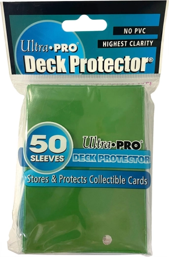 Ultra Pro Deck Protector Matrix Green – Kartenhüllen 50 Stk.