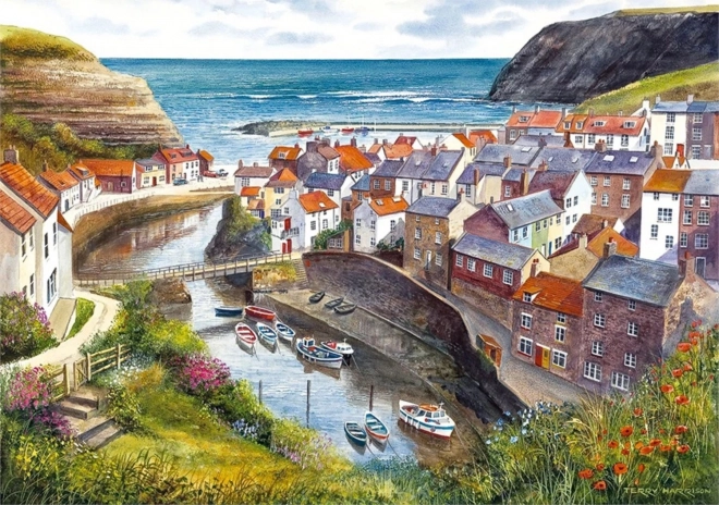 Puzzle GIBSONS Staithes, Vereinigtes Königreich – 1000 Teile
