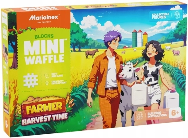Marioinex Mini Waffle Bauernhof – Erntezeit 100 Teile