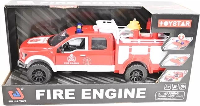 Feuerwehr-Pick-up mit Sound in einer Schachtel