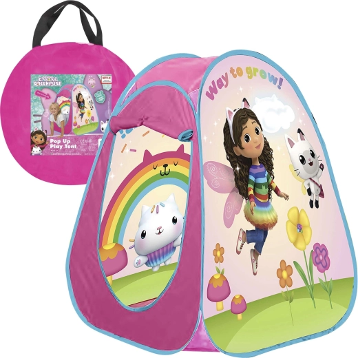 Selbstaufbauendes Kinderzelt Gabis Katzenhaus für Zimmer und Garten