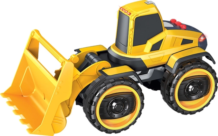 Arbeitsmaschine Bagger mit Schwungrad