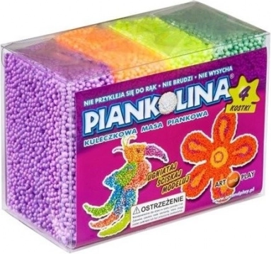 Lila Modelliermasse Piankolina in 4 Farben